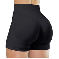 High-Waist Yoga Running Shorts