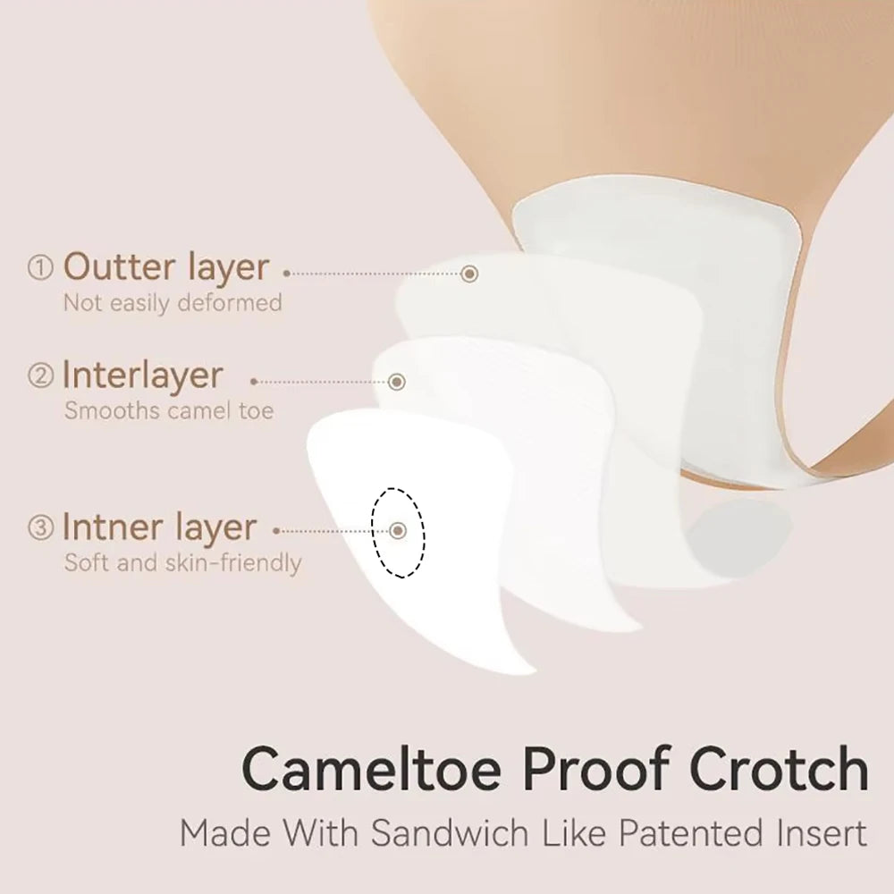 Enigmae Invisible Anti-Camel Toe Thong — Low Rise