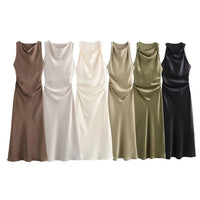 Mila Satin Slip Dress