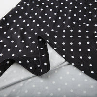 Polka Dot Halter Mini Dress