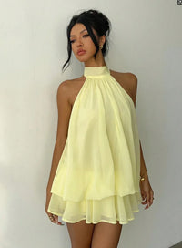 Capri Halter Mini Dress