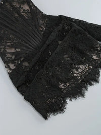 Strapless Lace Mini Dress