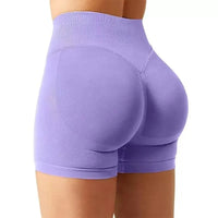 🍑 FlexFit™ High-Waist Yoga Shorts – Sculpt & Move
