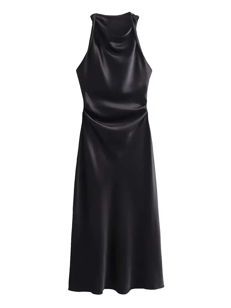 Mila Satin Slip Dress