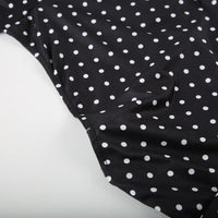 Polka Dot Halter Mini Dress