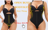 Ribbed Tummy-Control Bodysuit