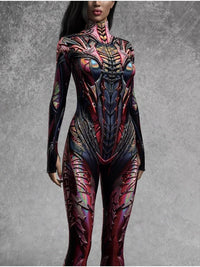 Punk Cosplay Halloween Bodysuit