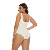 Ribbed Tummy-Control Bodysuit