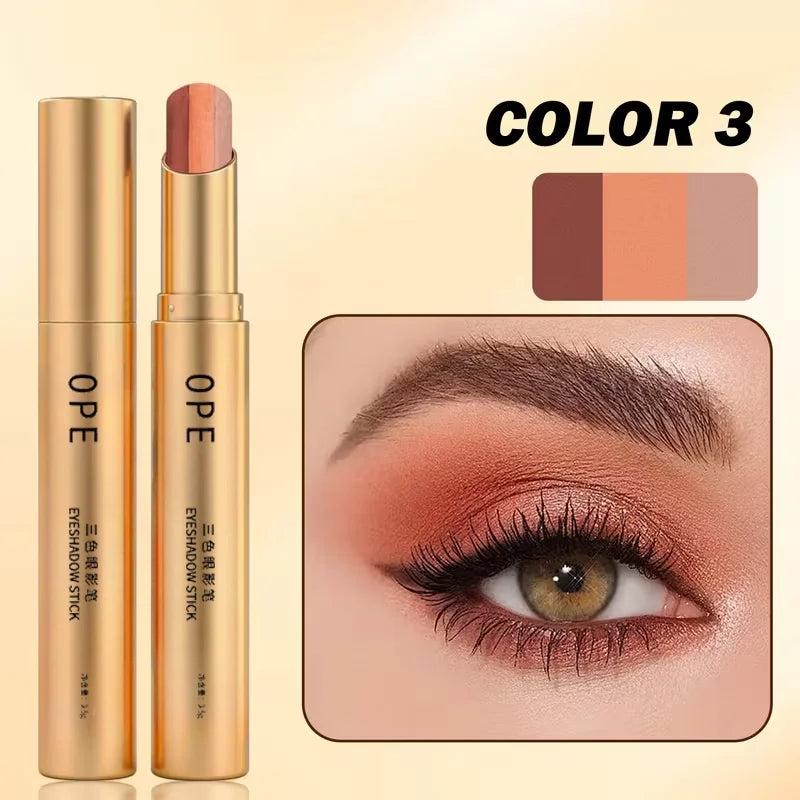 TriGlow™ 3-in-1 Eyeshadow Stick — One-Swipe Eye Makeup