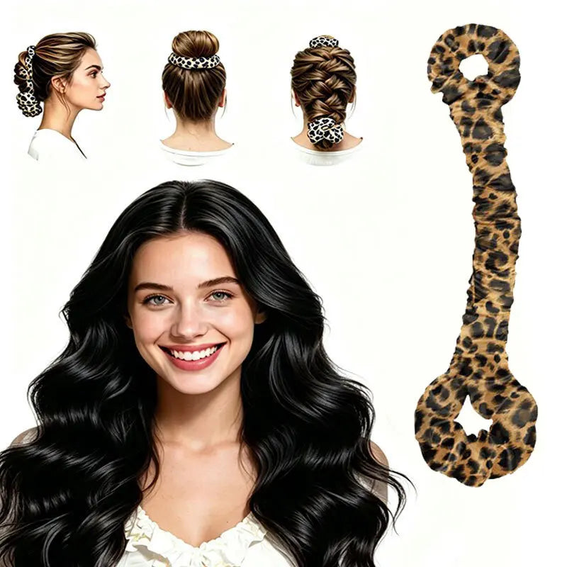 OvernightGlow Heatless Curler — Satin Overnight Curls