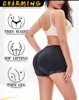 Padded Lace Butt-Lift Shorts