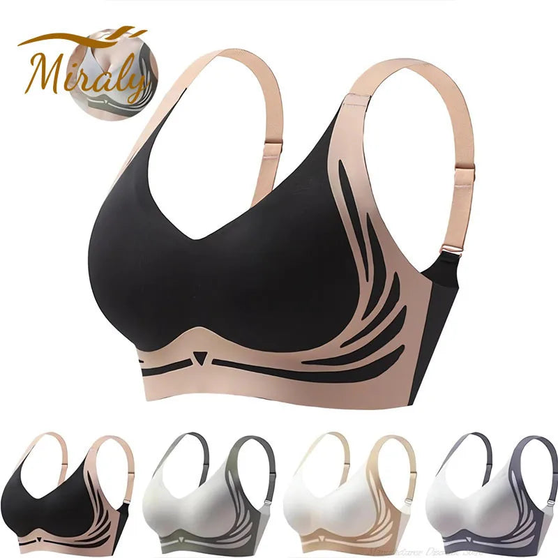 Seamless Push-Up Wireless Bra
