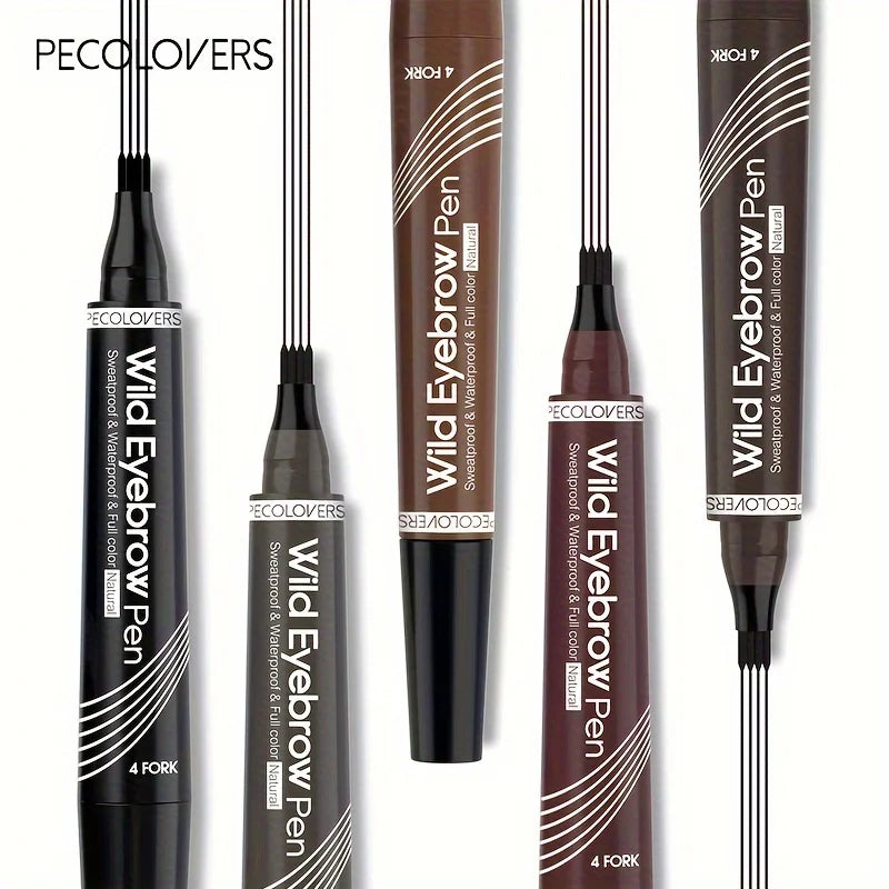 4-Tip Waterproof Eyebrow Pen