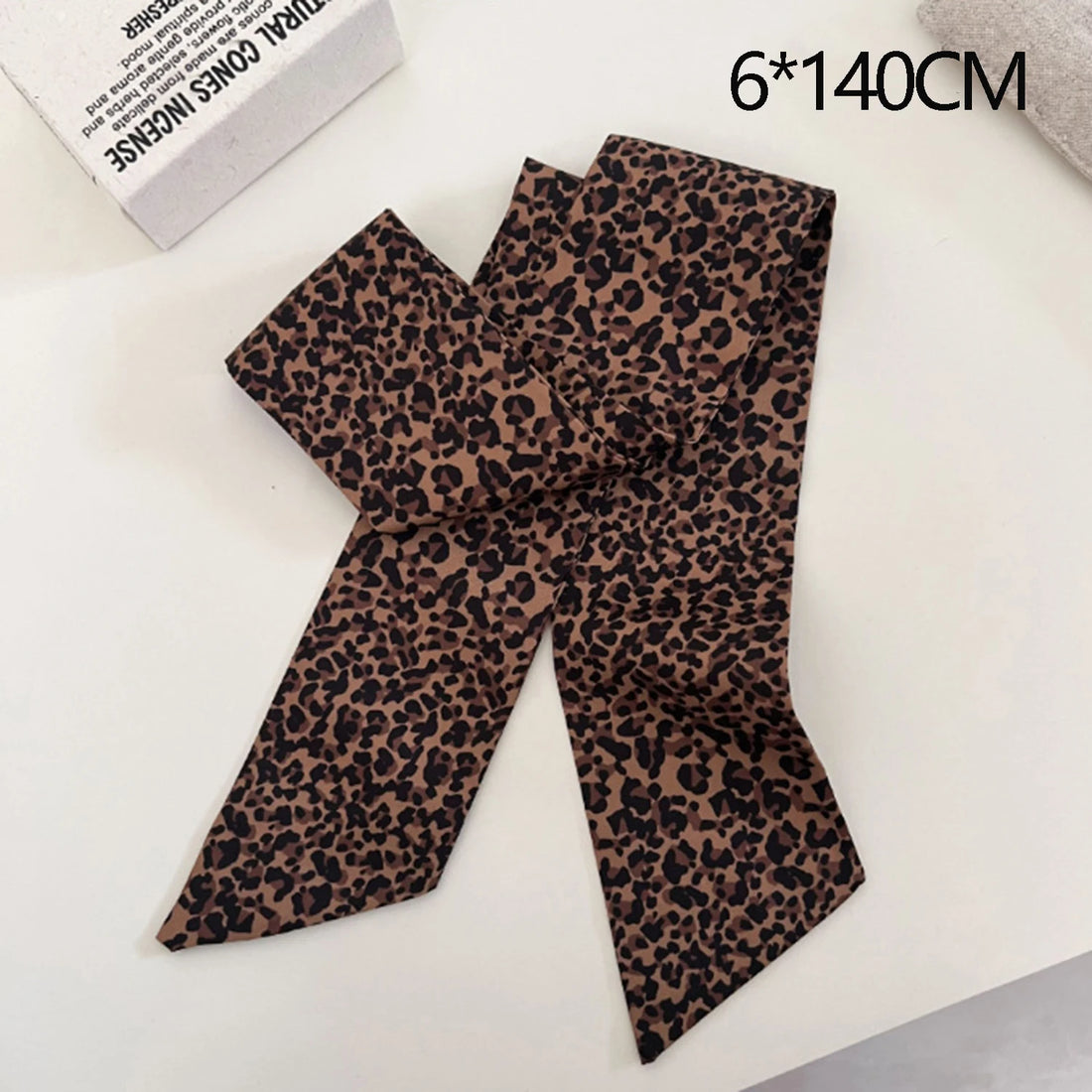 Women Narrow Long Scarf 150x4cm Polka Dot Tie Bag Ribbon Headband Choker Streamer Lady Accessories