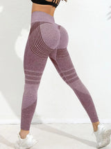 3D sculpting leggings in Dusty Rose