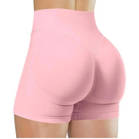 🍑 FlexFit™ High-Waist Yoga Shorts – Sculpt & Move