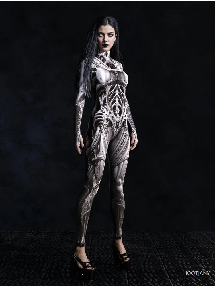 Punk Cosplay Halloween Bodysuit