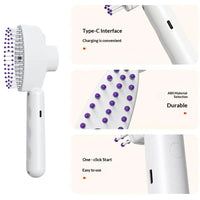 Hair Care Spray Massage Comb Vibration Scalp Massage Hairbrush Head Massager Hair Sprayer Atomizing Brush Hair Oil Applicator