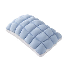 MarshmallowBreeze cooling puff pillow in Blue