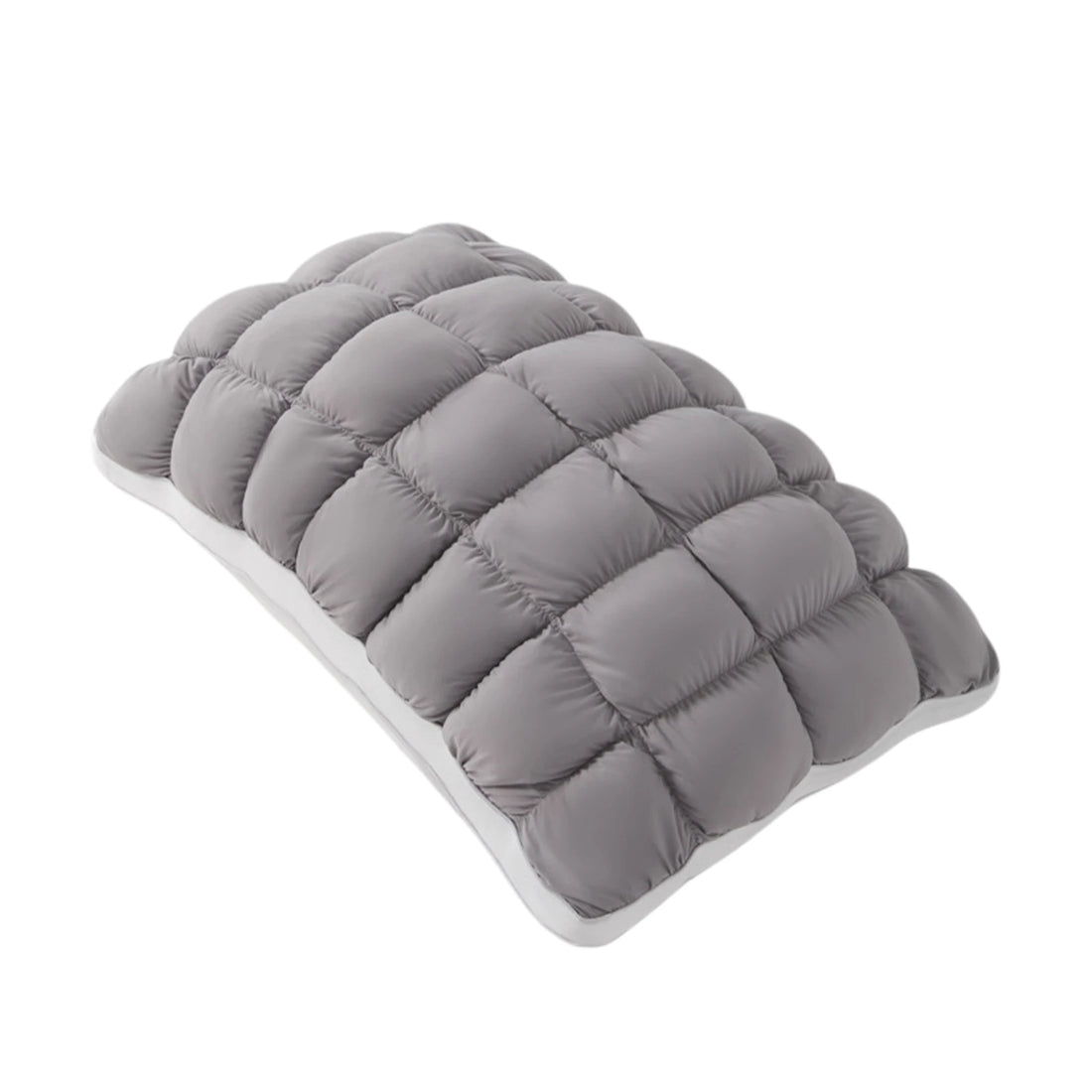 MarshmallowBreeze cooling puff pillow in Grey