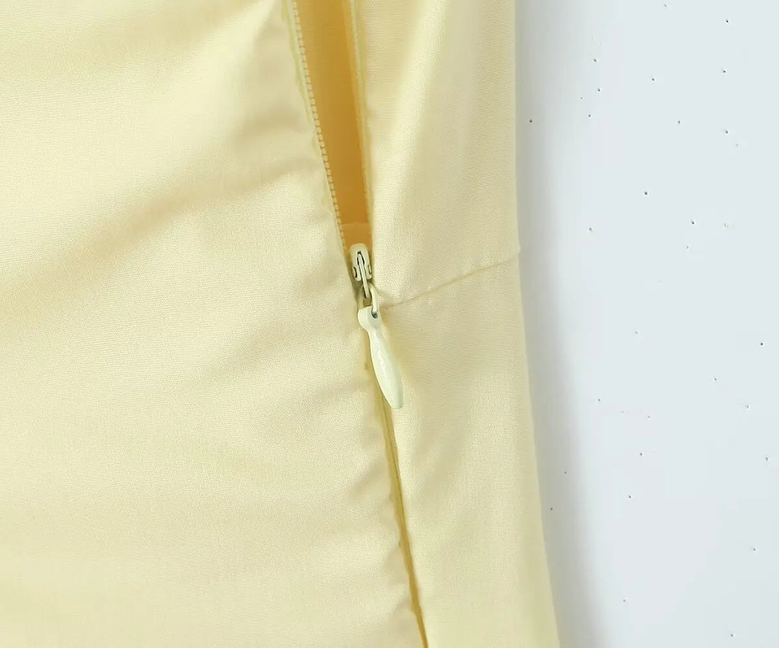 Soleil Fit & Flare Mini Dress