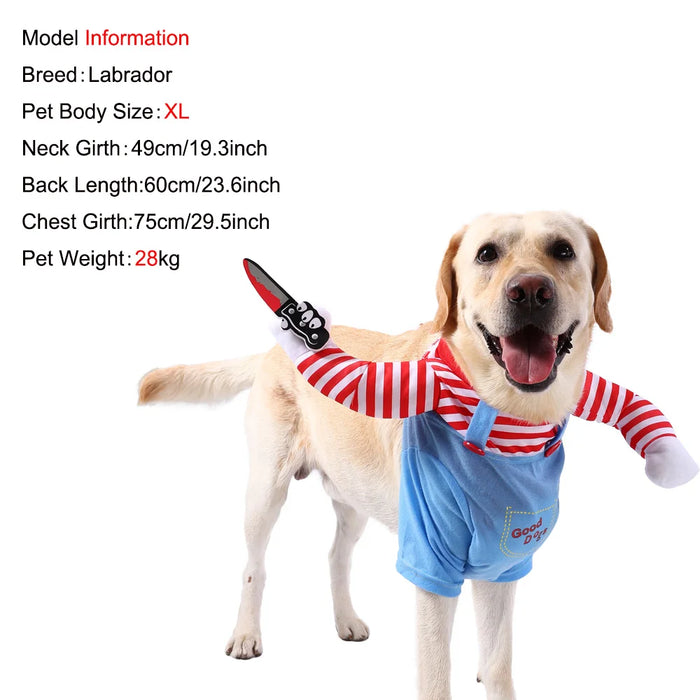 Costume d'Halloween pour chien