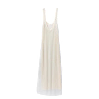 Square-Neck Mesh Sequin Mini Dress – Glitter Cocktail Dress