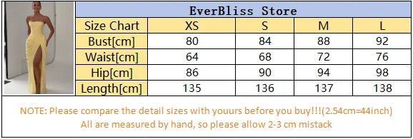 The Pleated Strapless Split Maxi Gown
