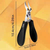 Heavy-Duty Stainless Steel Nail Clipper for Thick Toenails