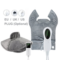 ThermaEase Heated Back & Shoulder Pad — 10 Heat Levels