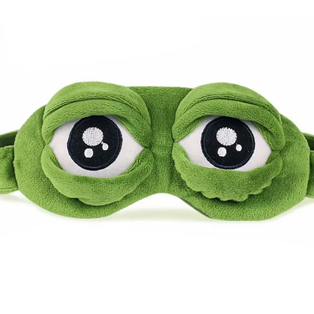 Sad Frog 3D Sleep Mask