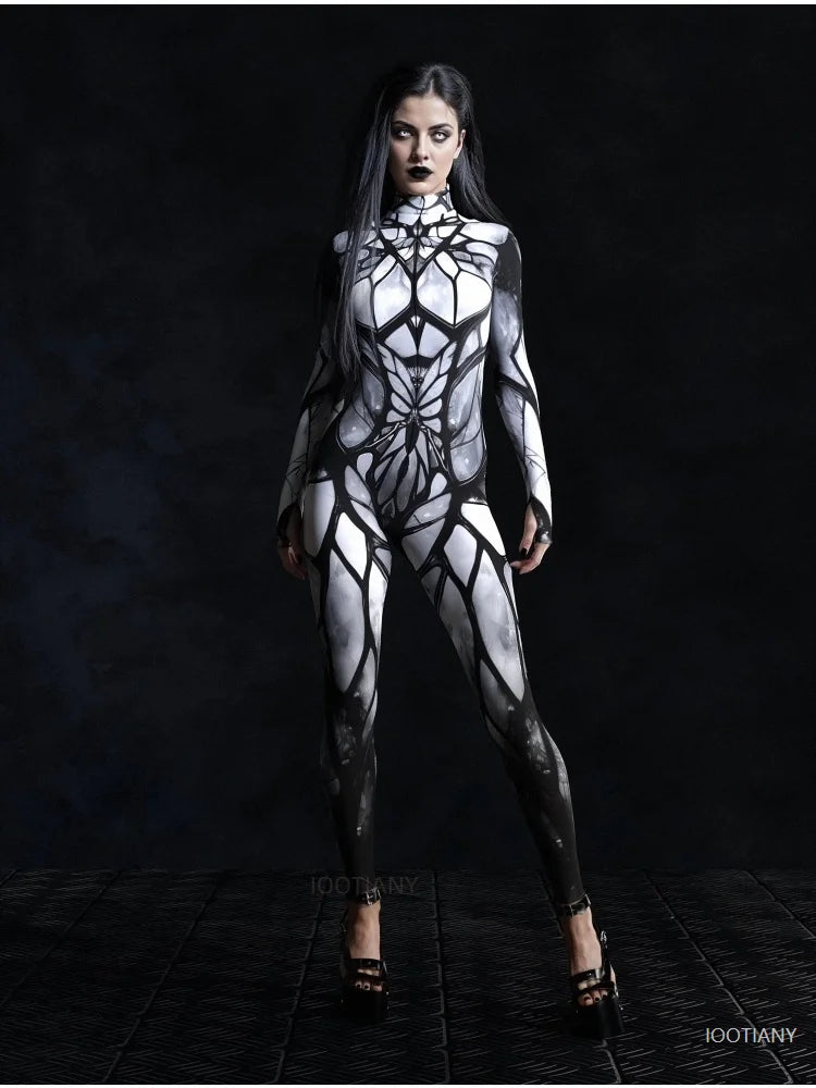 Punk Cosplay Halloween Bodysuit