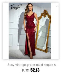 Rhinestone Backless Maxi Party Dress – Summer Evening Gown