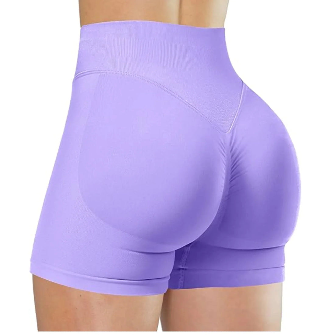 🍑 FlexFit™ High-Waist Yoga Shorts – Sculpt & Move