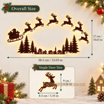 JollyRide™ Wall Décor 🎅🦌 — Bring Santa’s Sleigh to Life