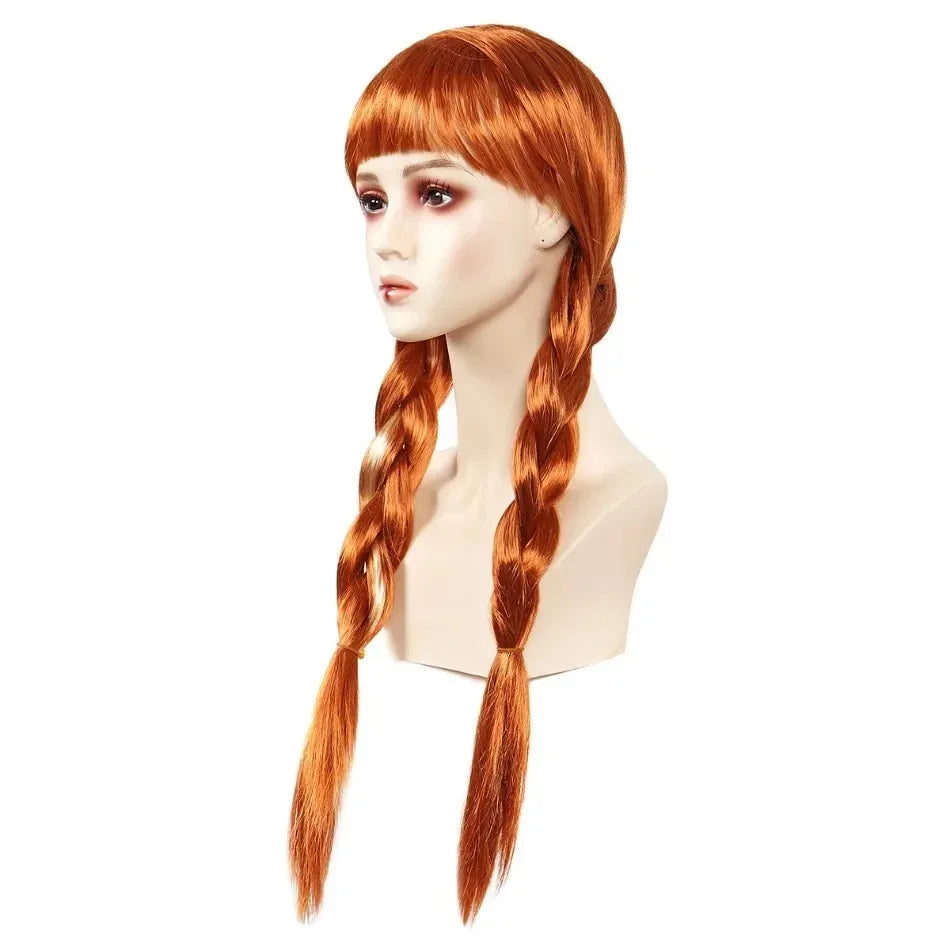 Platinum Braided Cosplay Wig