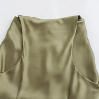 The Satin Slip Midi Dress