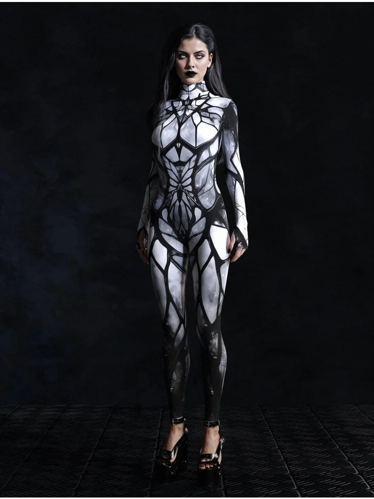 Punk Cosplay Halloween Bodysuit