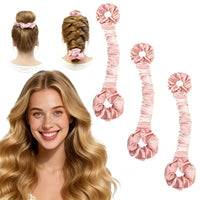 OvernightGlow Heatless Curler — Satin Overnight Curls