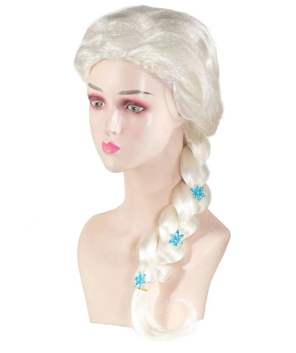 Platinum Braided Cosplay Wig
