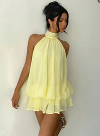 Capri Halter Mini Dress