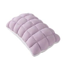 MarshmallowBreeze cooling puff pillow in Purple