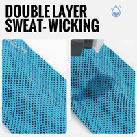 Summer Sport Headband Breathable Fitness Sweatband Non Slip Elastic Tennis Headband Sweat Wicking Lightweight Running Hairband