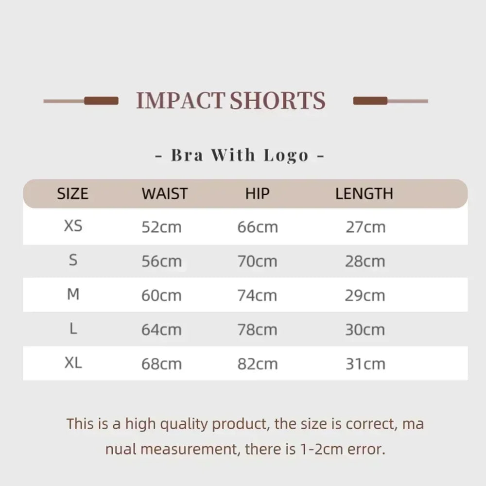 High-Waist Yoga Running Shorts