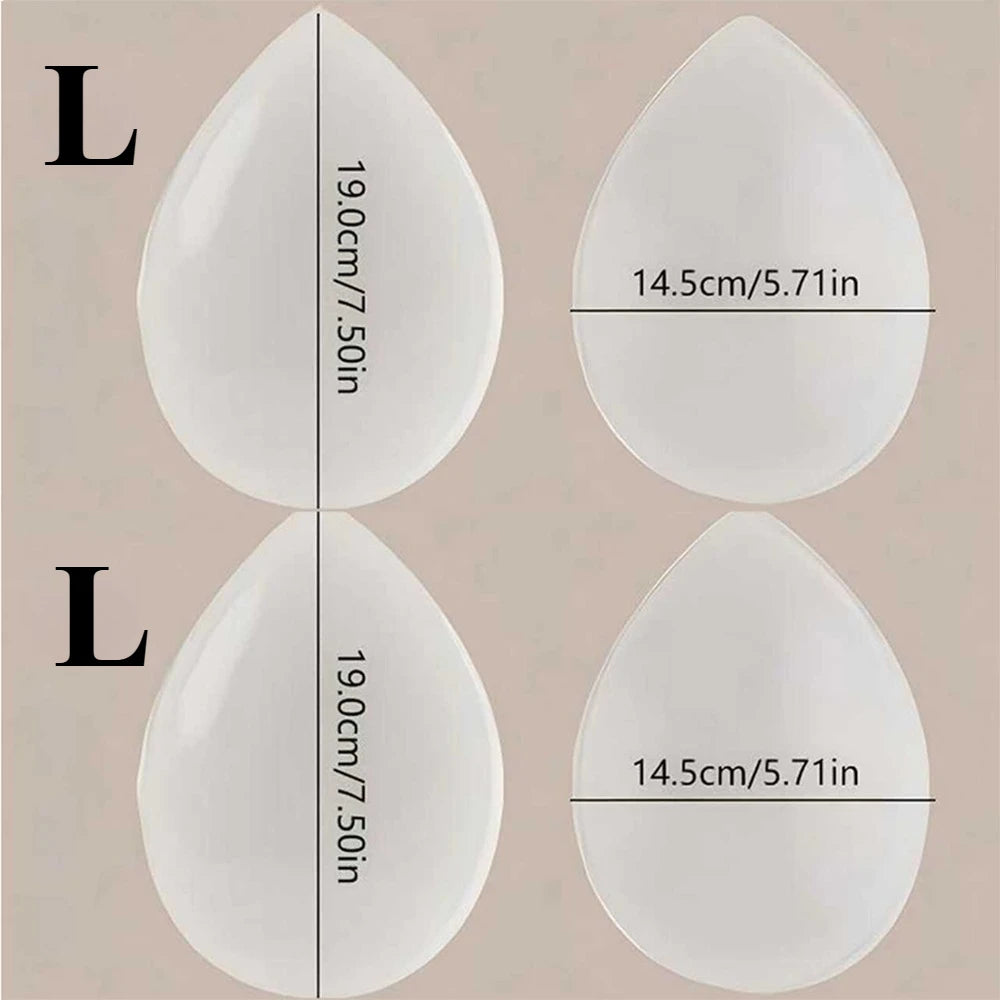 Invisible Silicone Butt Lifter Pads Gradual Thin Edge Hip Enhancer Shaper Pads Reusable Buttocks Booster Inserts for Jeans Wear