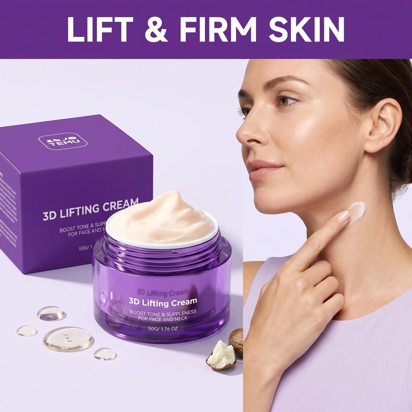 LiftGlow™ Peptide Cream ✨💖 — Smooth-Looking Skin, Youthful Glow