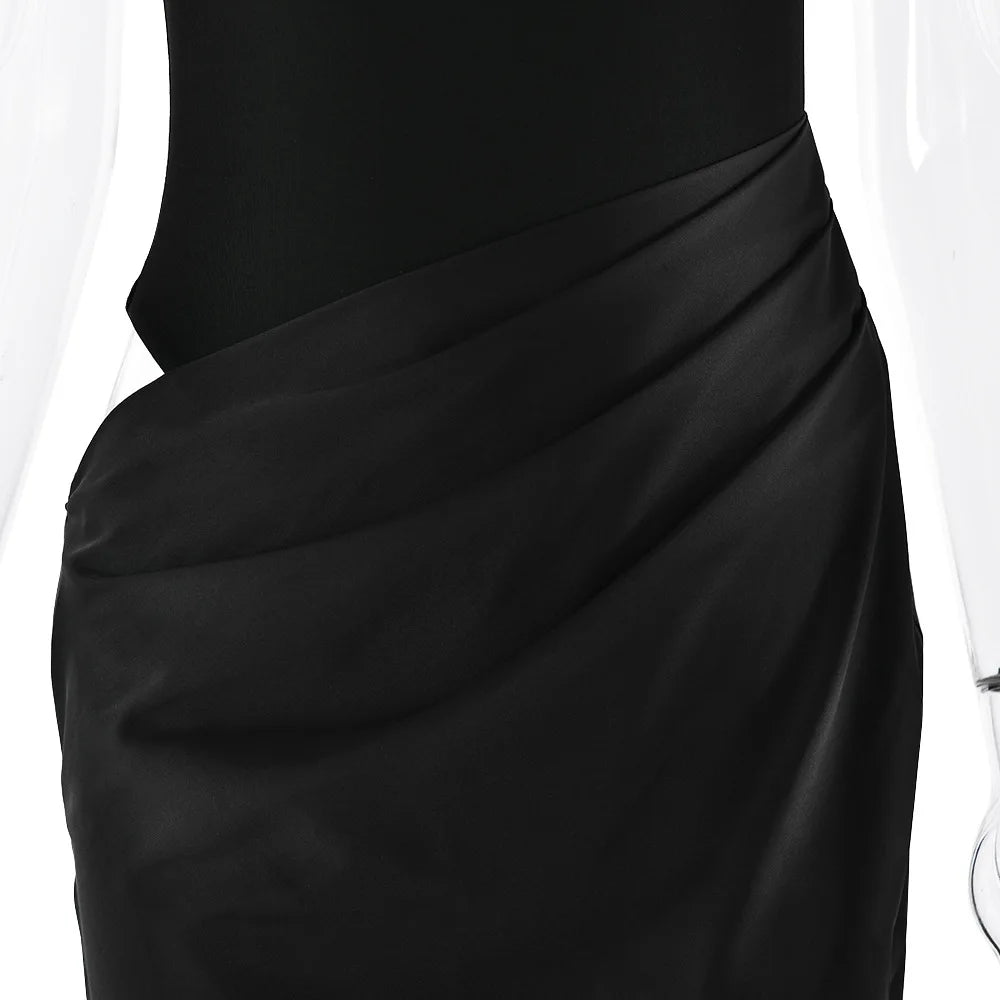 Selene Satin Maxi Dress
