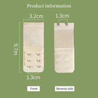 3-Hook Bra Extender Set