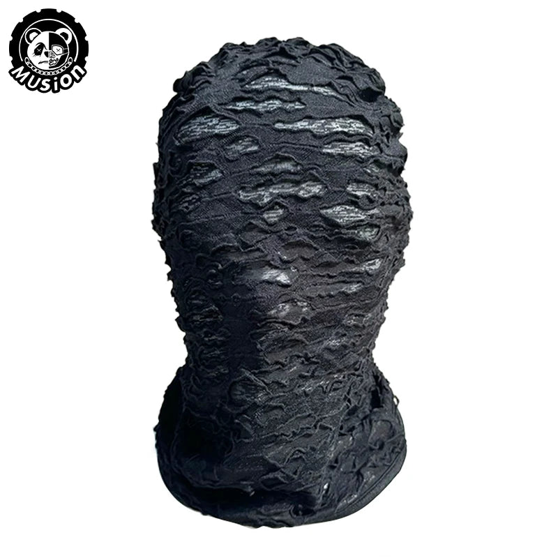Distressed Gothic Face Mask
