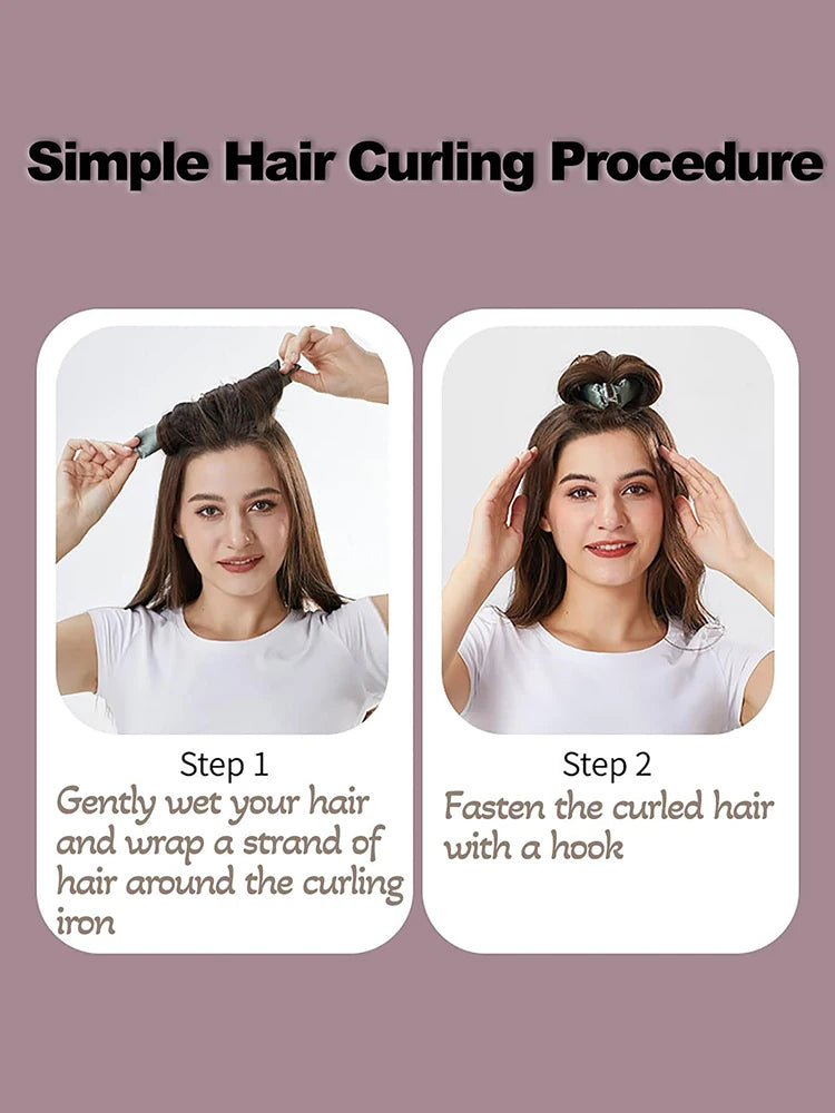 Heatless Hair Curling Rods